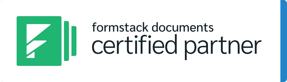 Formstack Documents Partner Badge