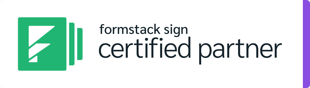 Formstack Sign Partner Badge